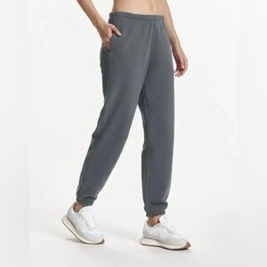 Vuori Womens XL Restore Classic Sweatpants Lake Faded Teal Soft Relaxed Fit